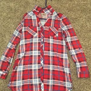 Flannel dress